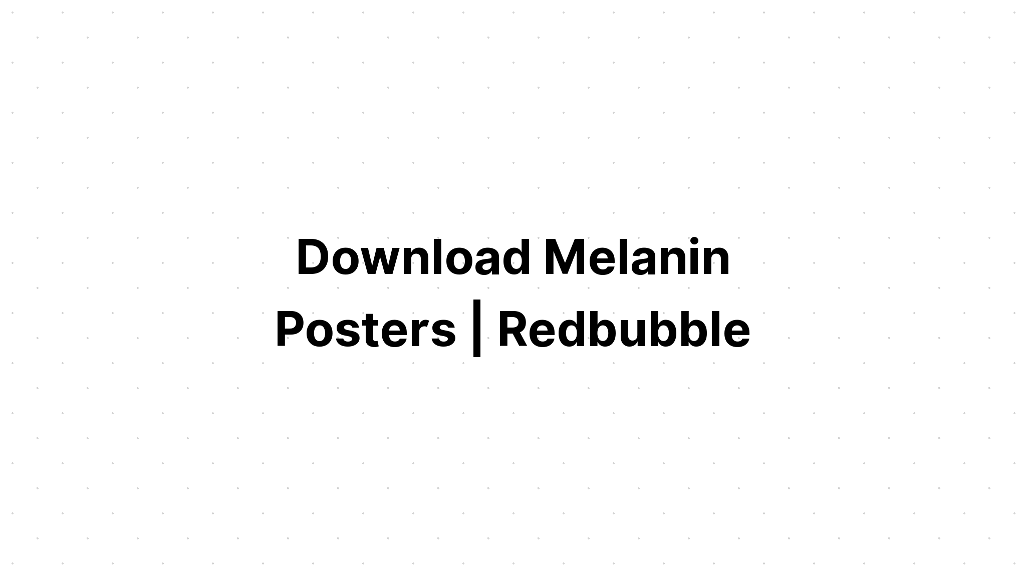 Download Melanin Color Black History Proud Blm SVG File